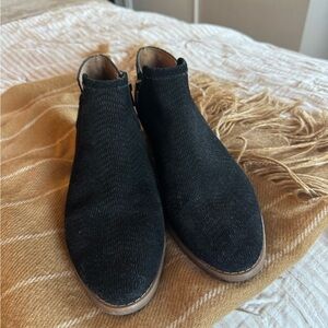 Lucky Brand Black Ankle Booties